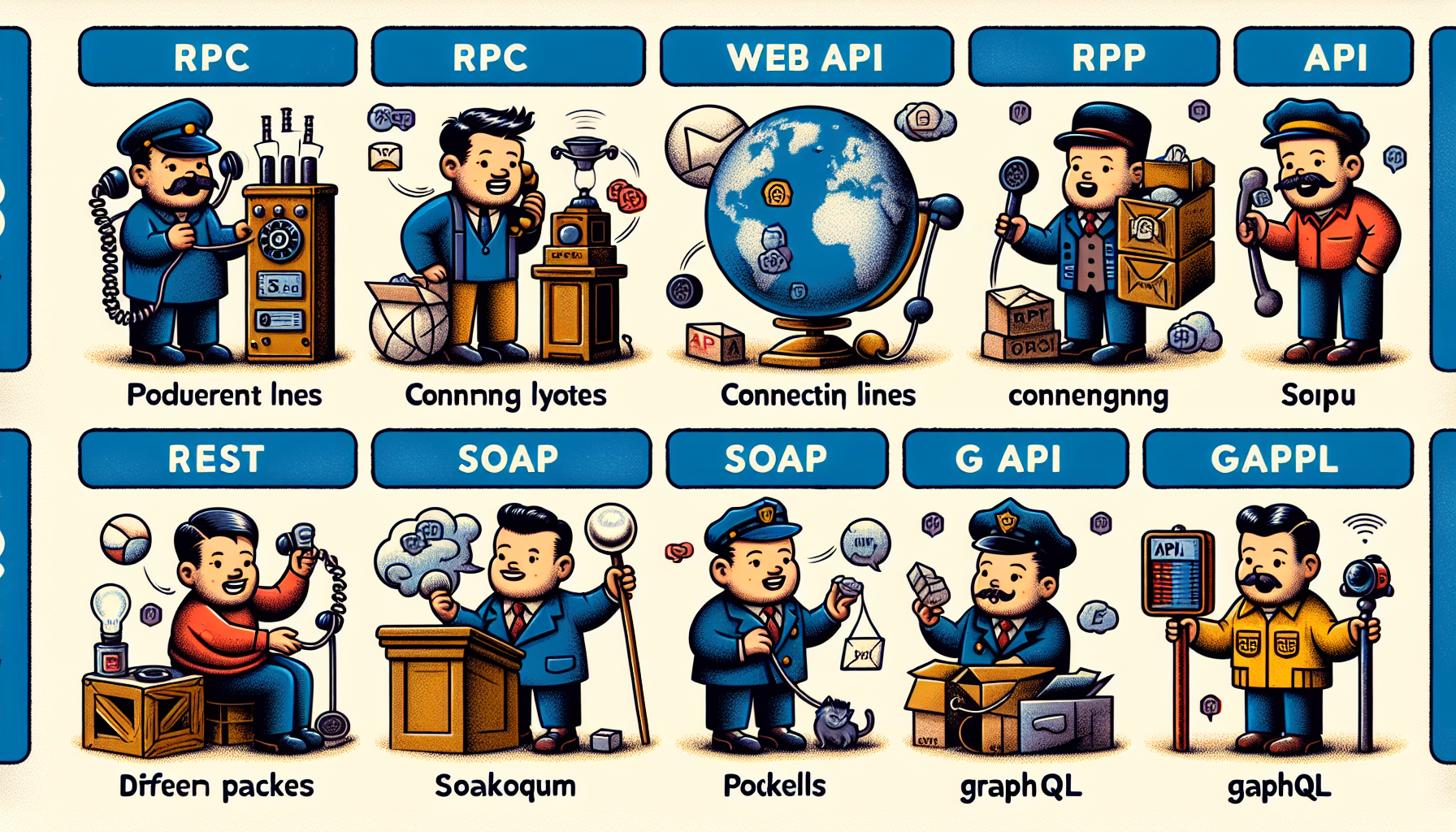 各种 API 类型的说明