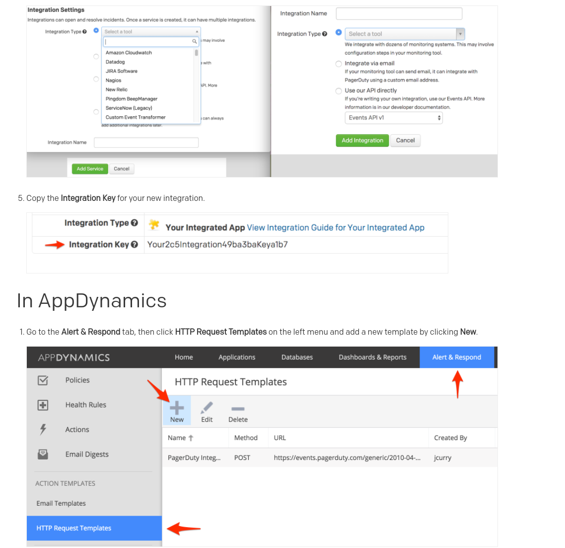 在 AppDynamics 中