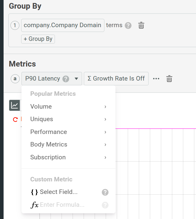 Creating Alert with Custom Metric