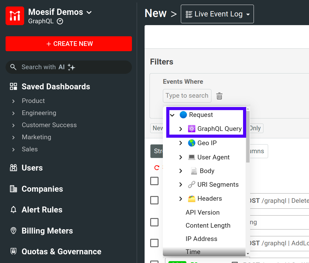 Accessing GraphQL query fields