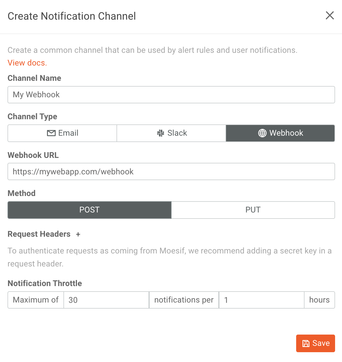 Add User Notification