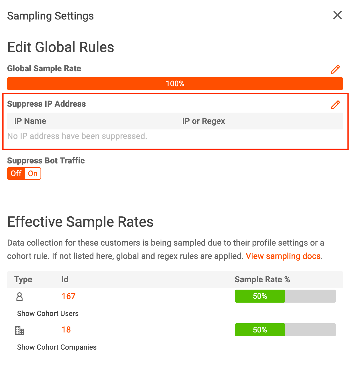 Suppress IP Location